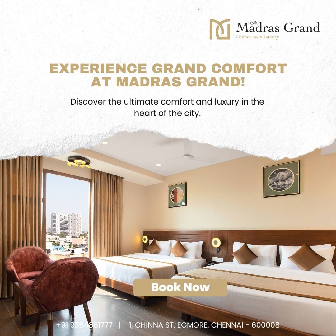 White and Grey Simple Hotel & Resort Promo Instagram Post